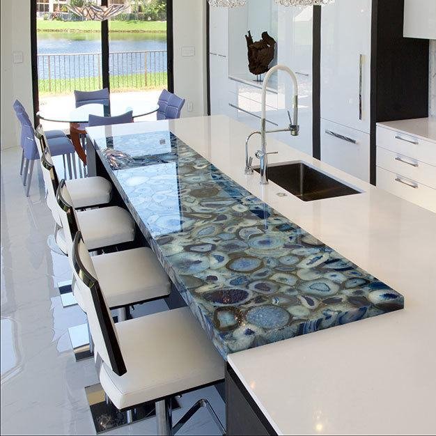 Blue Agate Countertop