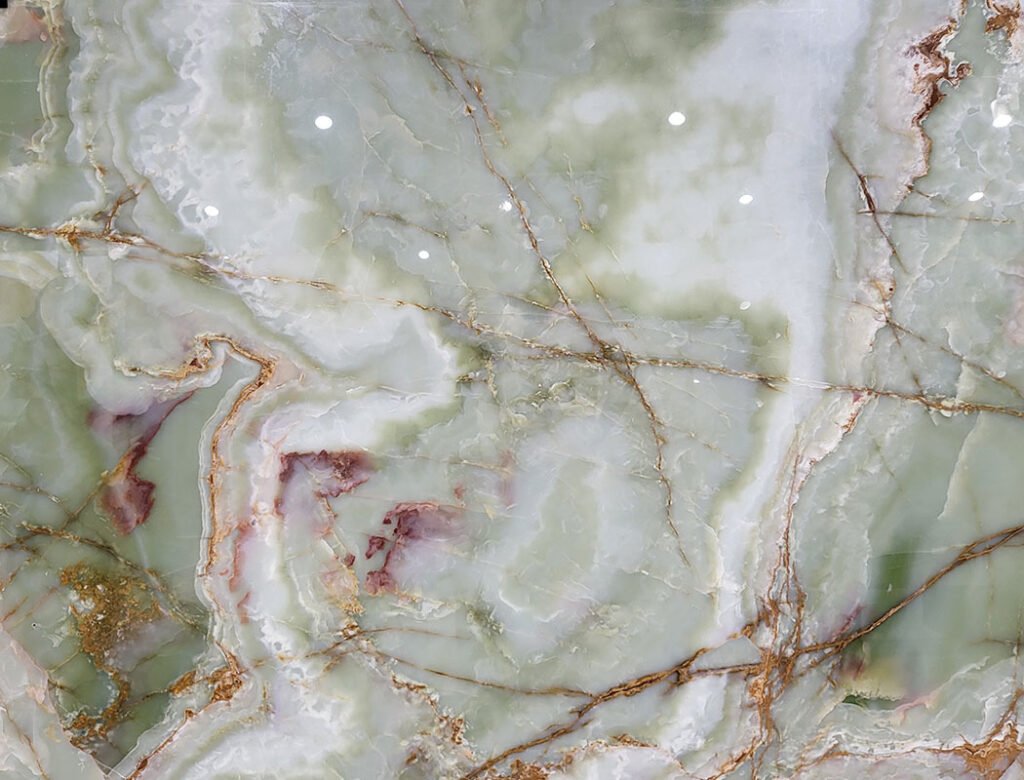 Green Onyx Backlit Slab Premium Quality